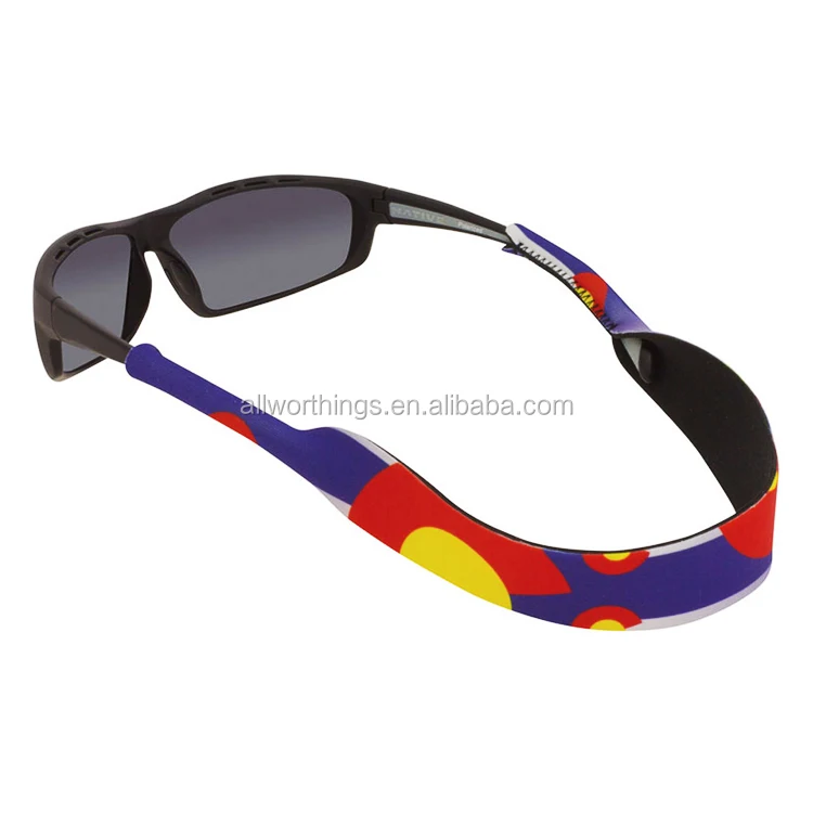 Free Sample Fast Delivery Custom Floating Sport Neoprene Glasses Strap