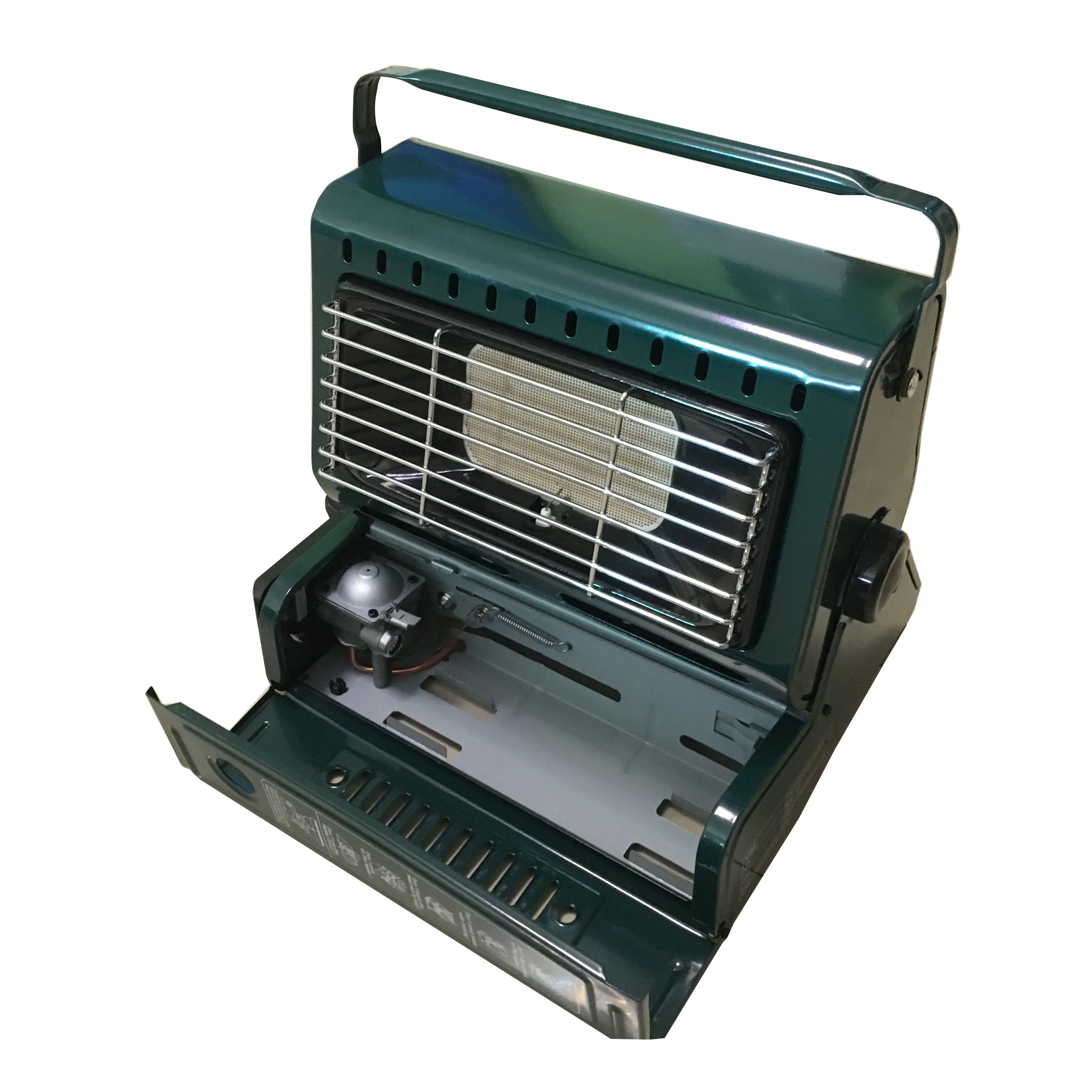 Portable patio heater with butane gas cartridge,outdoor camping gas heater