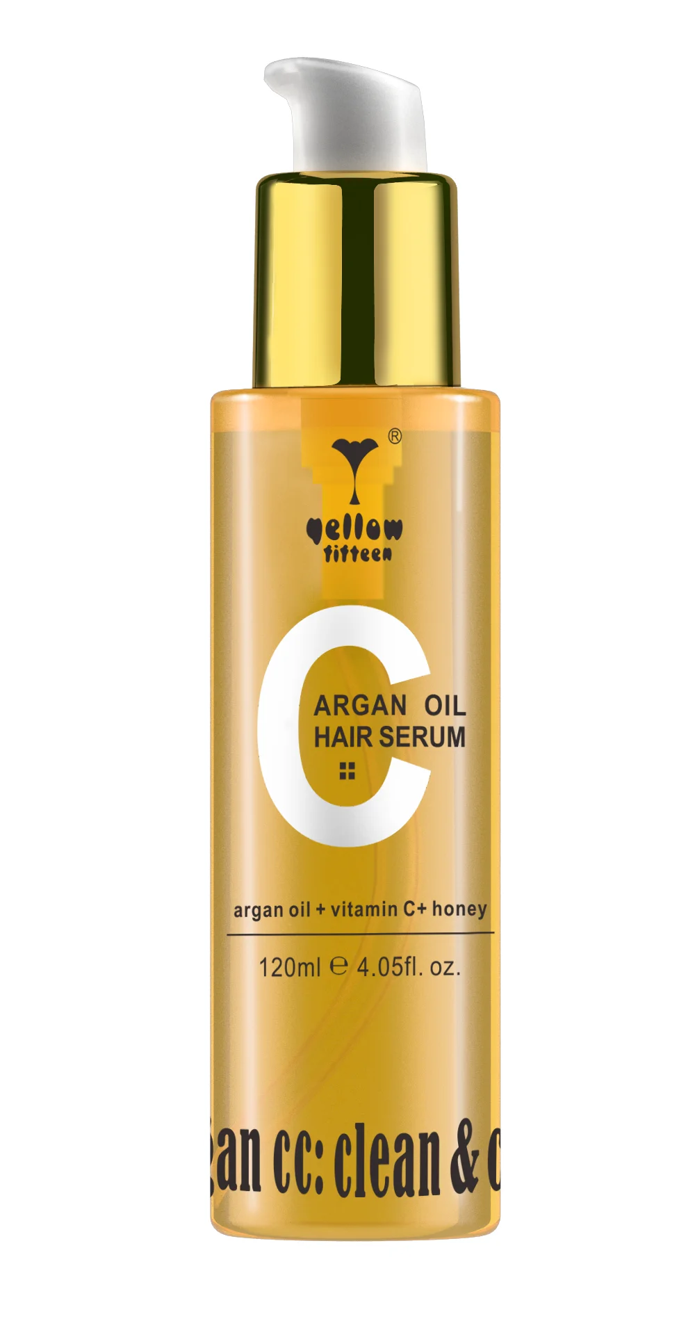 Low Price Yellow Fifteen Argan CC argan oil vitamin C honey hair oil serum
