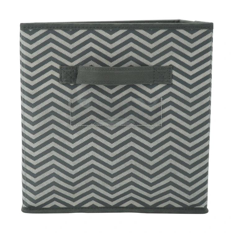 Wholesale CHARISMA Thick Non Woven Fabric Foldable Storage Folding Box Bin Cubes Basket Collapsible Toy Storage Box Sturdy