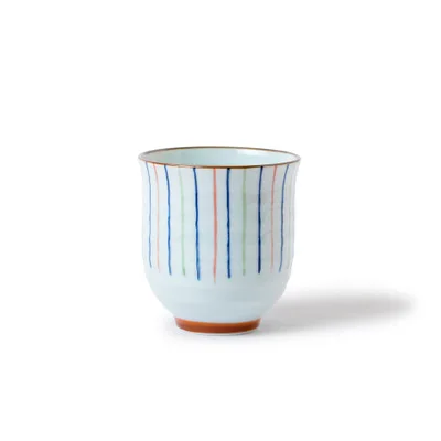 
Japanese style ceramic soup cup high temperature ceramic tea water cup 
