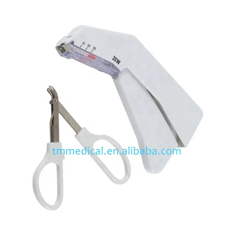 35W Sterile Reusable Stapler Staples Skin Closure Surgical Stapler