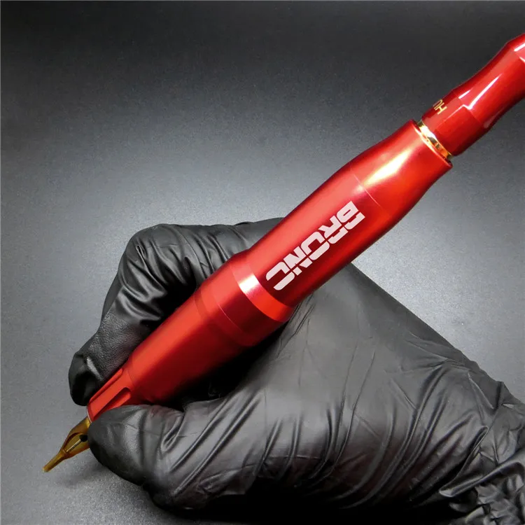 BRONC V4 Swiss  Motor Permanent Makeup Tattoo Machine Gun  Aluminum Quiet Slim PMU machine for makeup