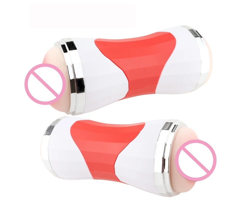 Pronunciation Aircraft Cup Double-Hole Female Buttocks Inverted Model Male Double Vibration Masturbator Device for men