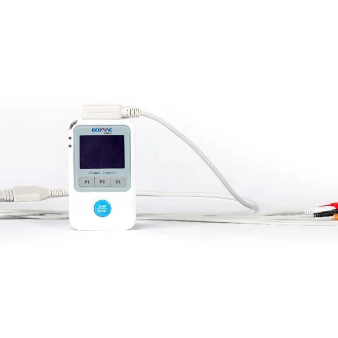 Hot sale analysis Software 12/3 channel 24 hours portable holter monitor ecg device