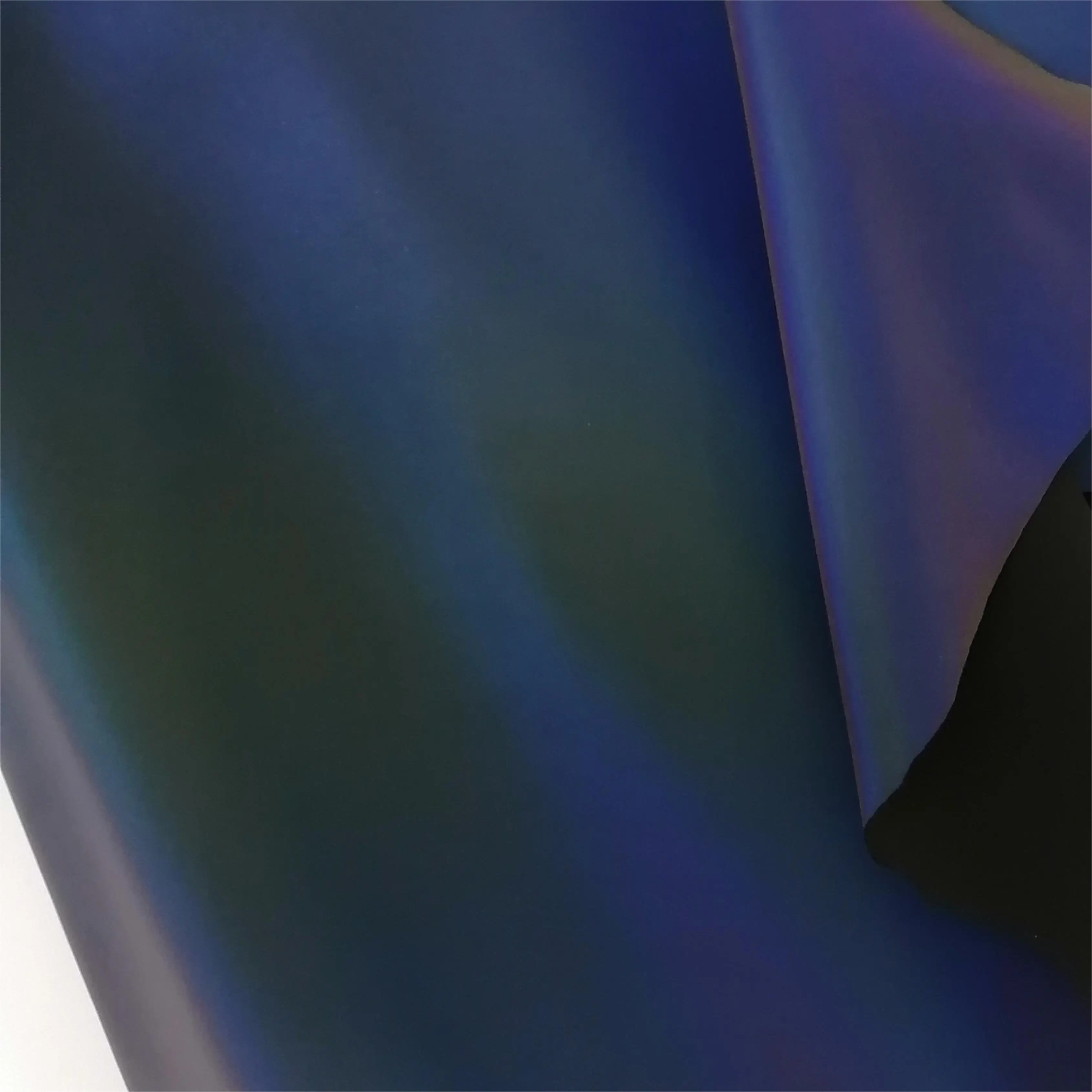 Manufacturer Rainbow Reflective Fabric Spandex Reflective Material Clothing Reflective Stretch