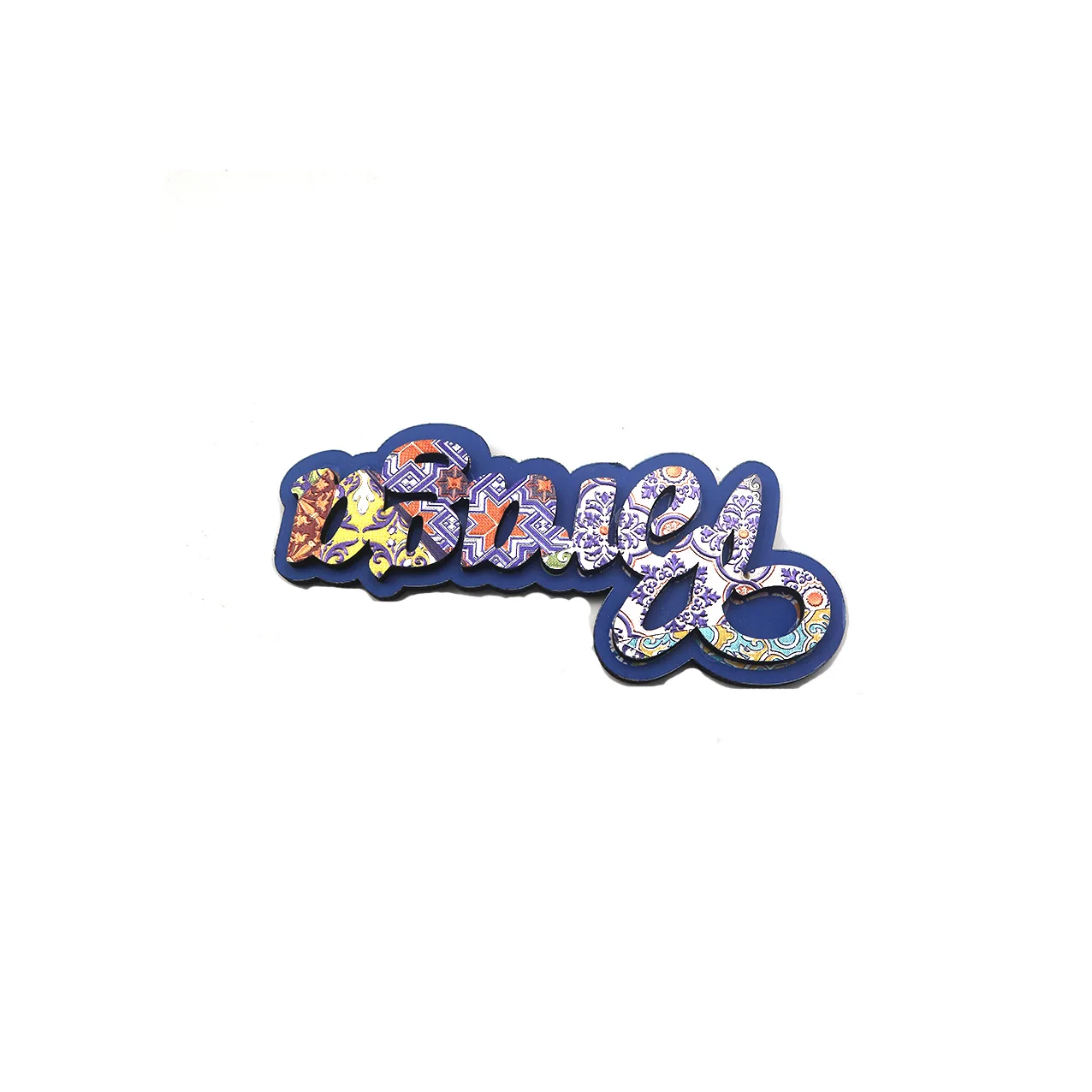 customized  fridge magnet letter souvenir tourism making machine  3d world city double layers MDF business gift fridge magnet