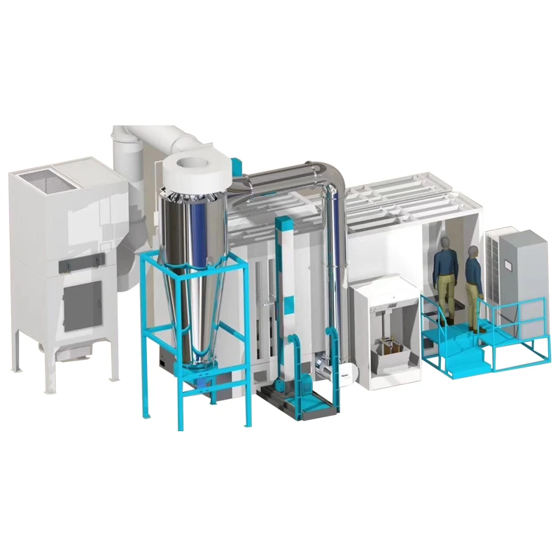 
Mono Cyclone Automatic Powder Coating Booth 