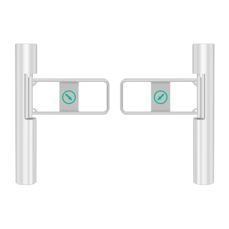 Security Automatic Manual OEM speed Swing gate Two Way Swing Turnstile Gate For Supermarket Gym