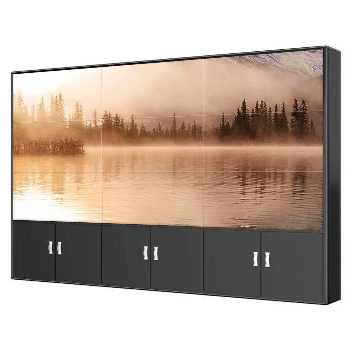 AMV 55 Digital Conference Frame Smart Advertising Splice School Room Motorized Projection Splicing Screen