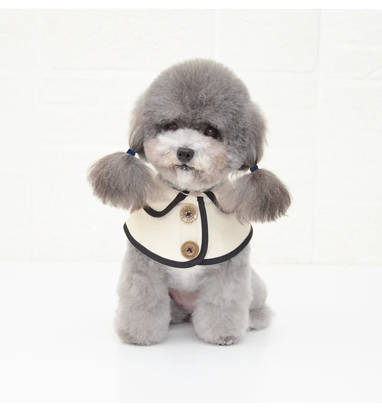 Wholesale Custom Pet Collar Cape Saliva Towel Cute Cloak Costume Pet Cloak