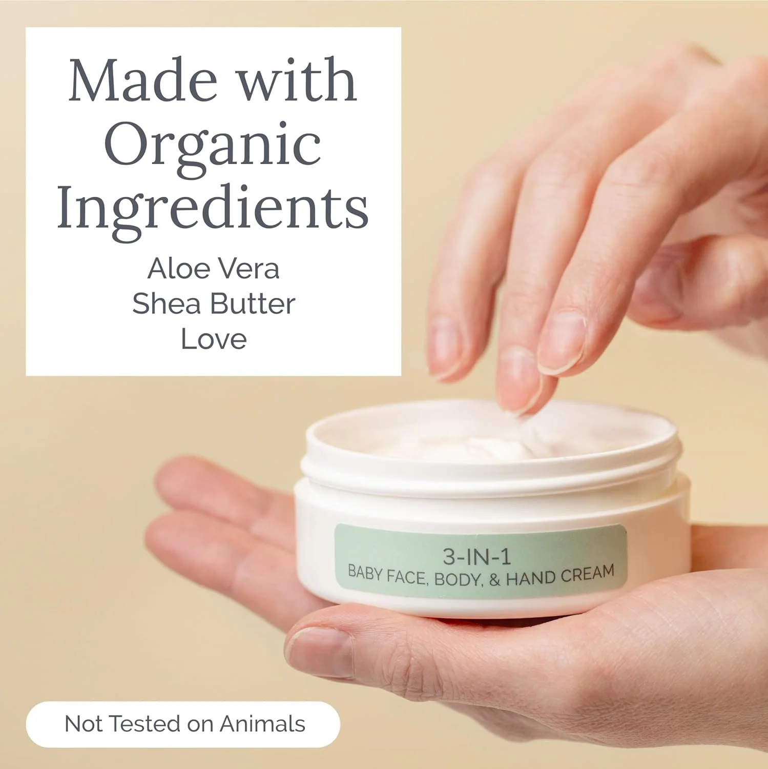 Baby Moisturizing Cream for Face Body Hands Baby Lotion for Newborn Baby Cream for Dry Skin Formulated with Natural Shea Butter