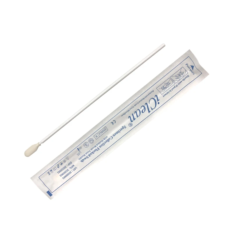 Disposable Medical Foam Sterile Transport Sampling Mouth Oral Sponge Swab