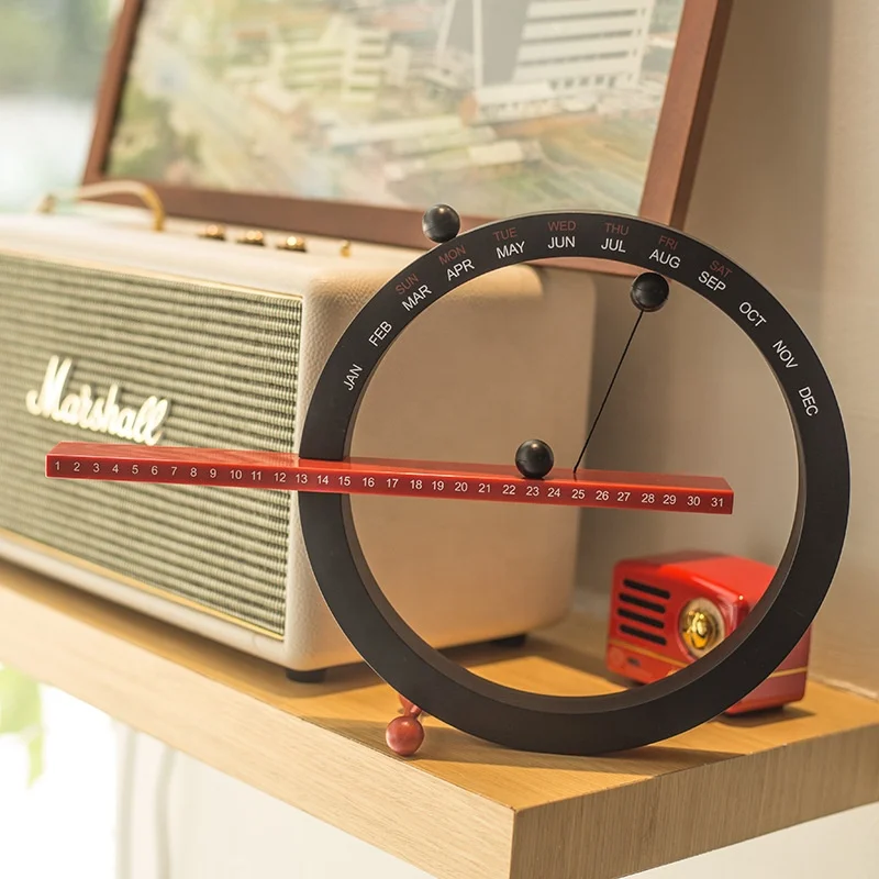 Copllent Perpetual Calendar Business Gift Wholesale Modern Simple Style Creative Calendar Interesting Desk Calendar