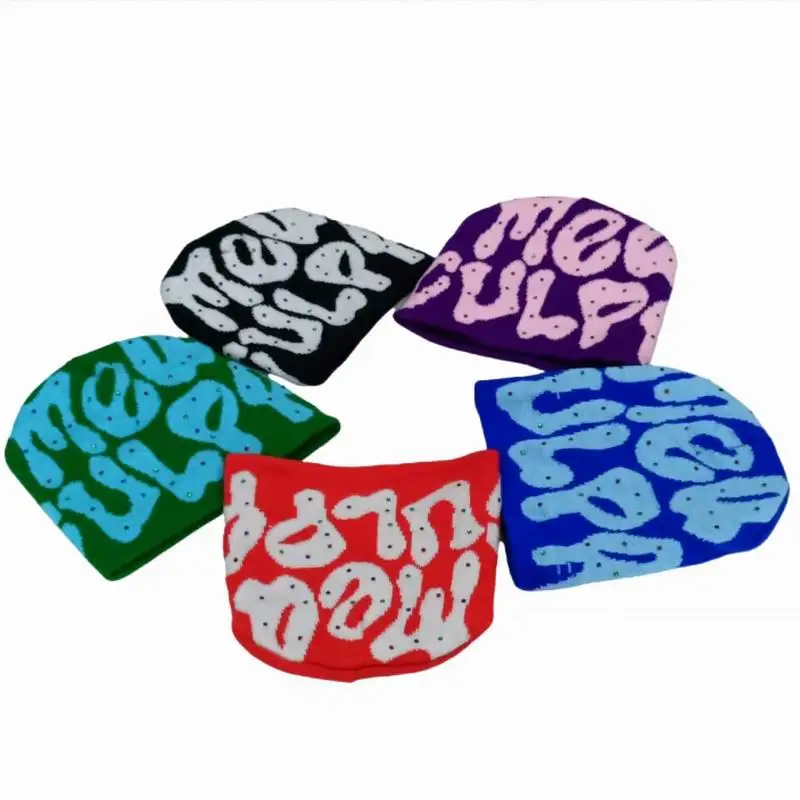 Slouchy Beanies Cable Knit Chunky Skull Cap Thick Warm Winter Hats for lady