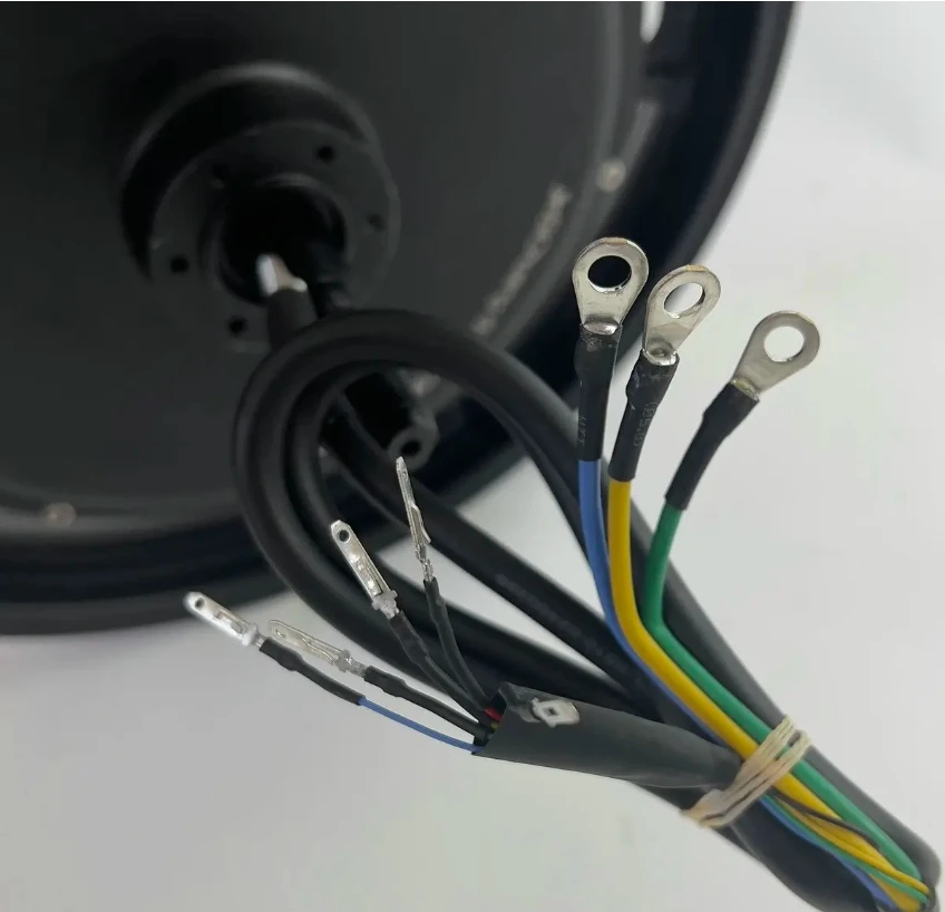 16inch HIGH SPEED MOTOR 60v-120V2000w-4000W with 2 GROUP Hallsensor 160mm Fork Opening Disc Brake ELECTRIC BIKE SCOOTER DIY PART