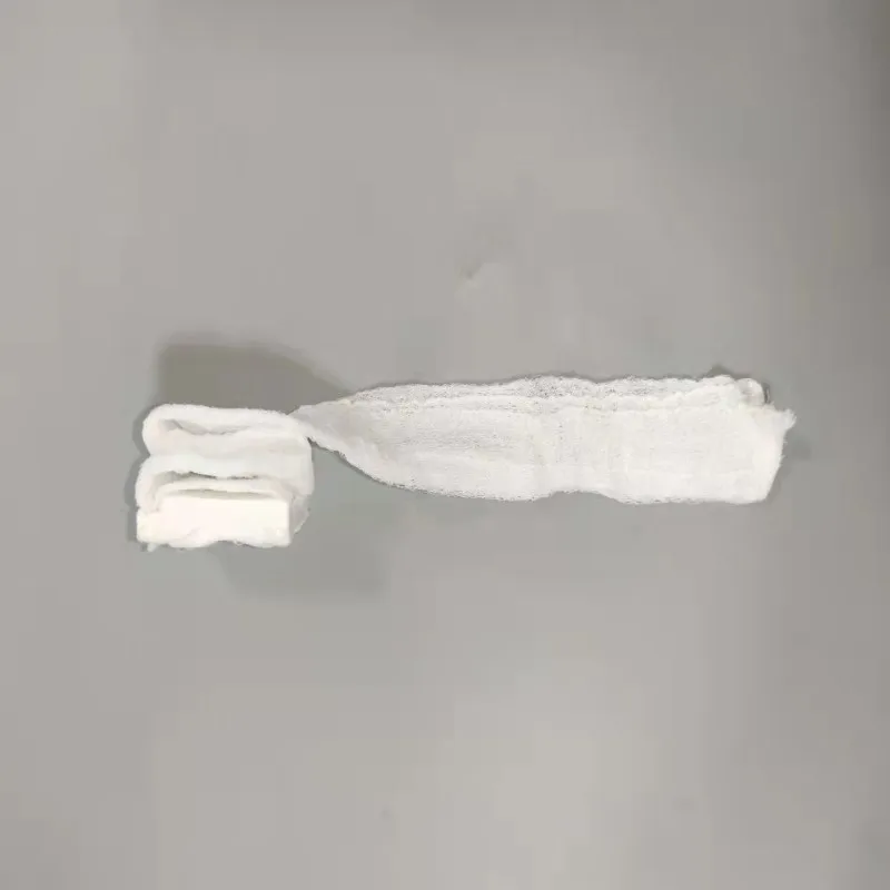 YD740A Sterilize gauze 6-ply z-folding gauze 4.5inchX4.1yds disposable compressed gauze