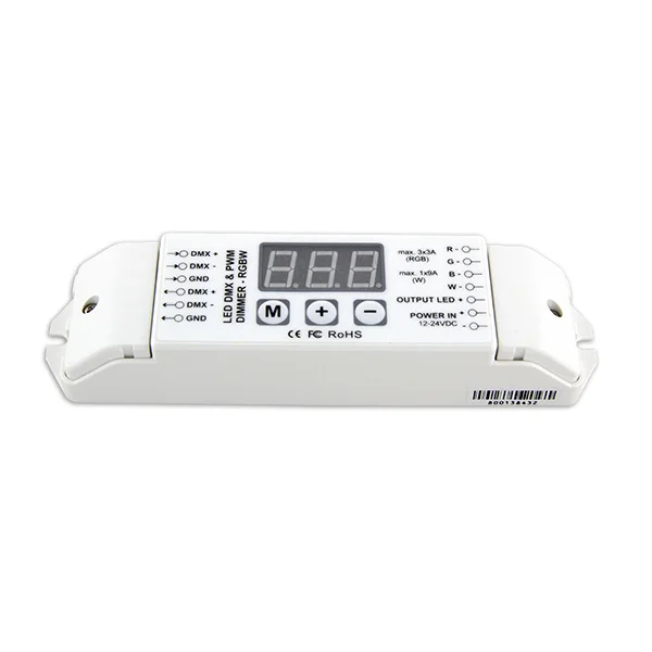 BC-834 High Quality 4CH 25A DMX512 Decoder 24v Rgbw DMX CV Decoder LED Controller