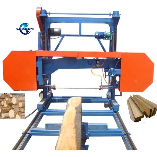 Factory Direct Sale Horizontal Band Sawmill in Plank Making with Best Price Automatic Wood Cutting Sawmills With CE