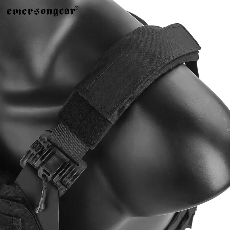  Модный полицейский жилет Emersongear для оптовиков черный тактический охотничий Molle