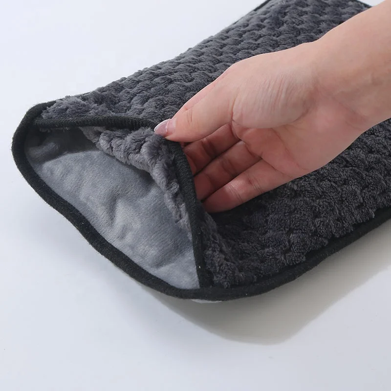 CE ROHS BSCI UKCA China Manufacture Hand Warmer Rechargeable Electric Hot Water Bag with Cover