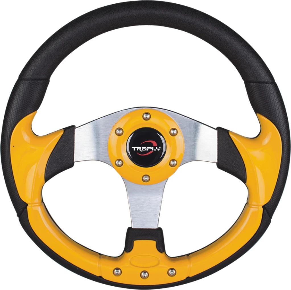 Scooter Pu Luxury Swift Control Steering Wheel For 2004 Porsche Cayenne