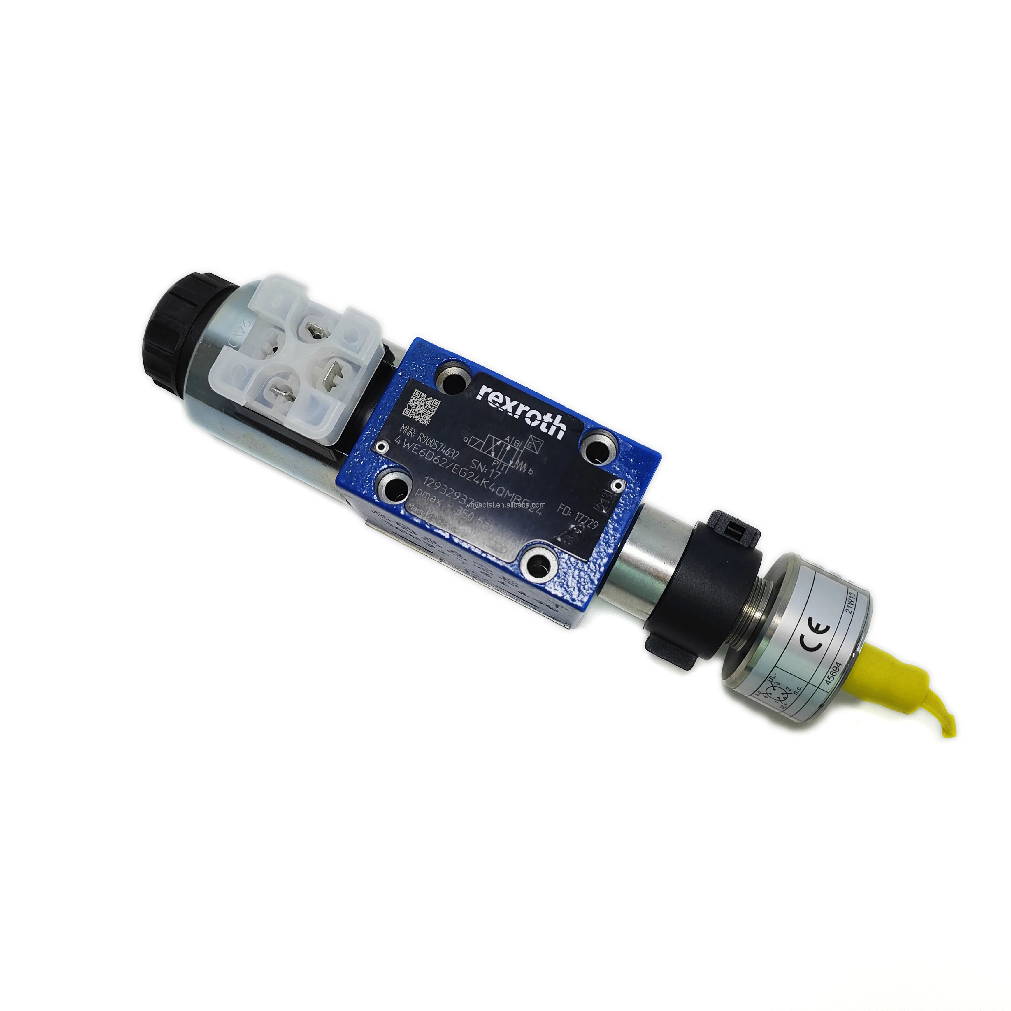 Гидравлический направленный управляющий клапан Rexroth 12 В/24 В/36 В, Соленоидный клапан 4WE6Q6X 4WE6R6X 4WE6T6X 4WE6U6X 4WE6V6X