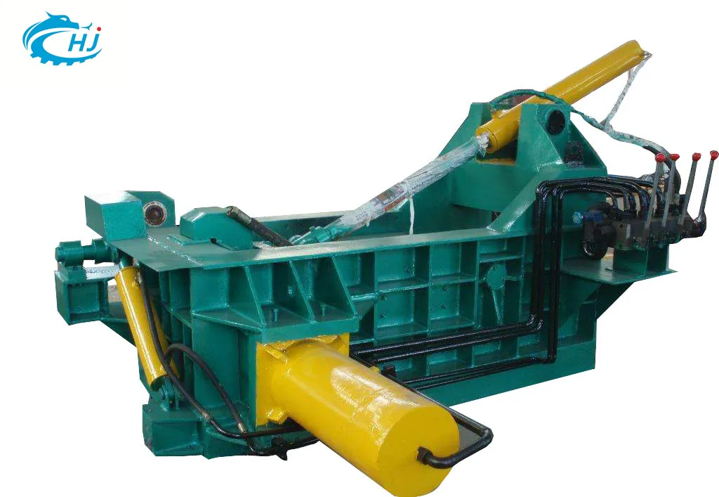 Automatic Push out waste metal baler/Hydraulic scarp baler baling machine for steel/Scrap compactor scarp baler for iron