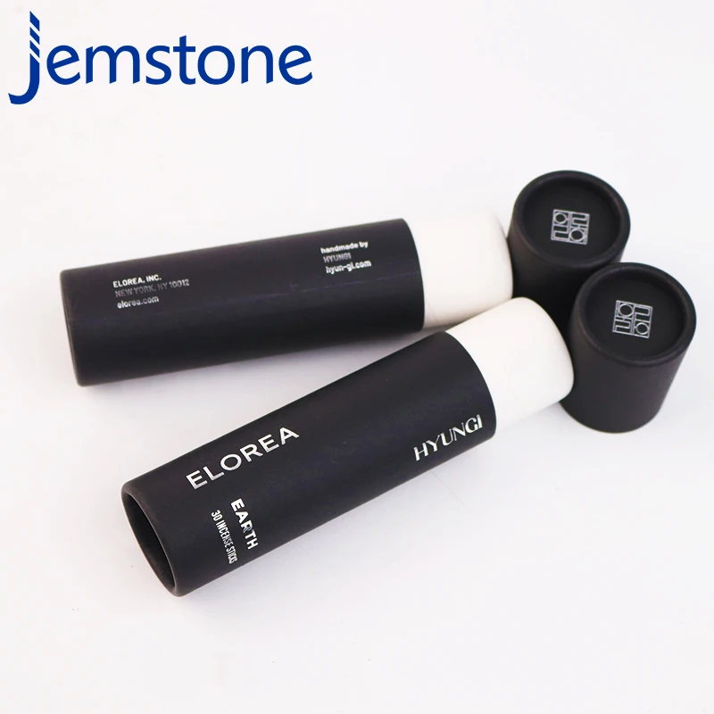 Custom Printing Design Biodegradable Kraft Cardboard Lip Balm Deodorant Stick Container Packaging Paper Tube