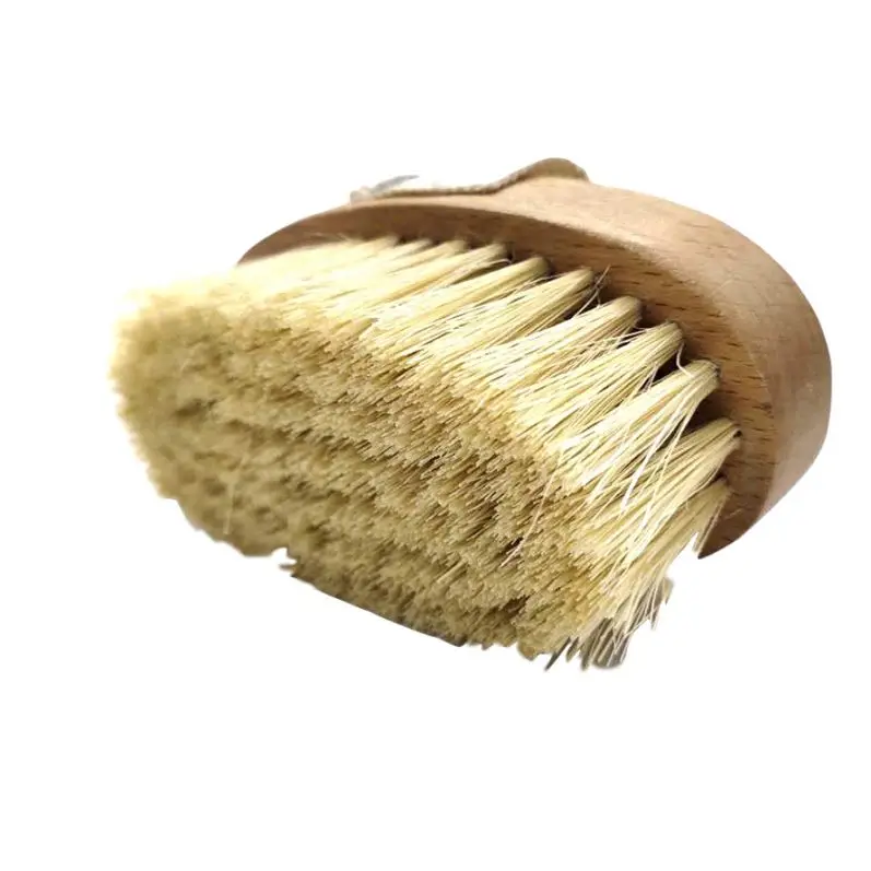 Wholesale Custom Bamboo Bristle Body Brush