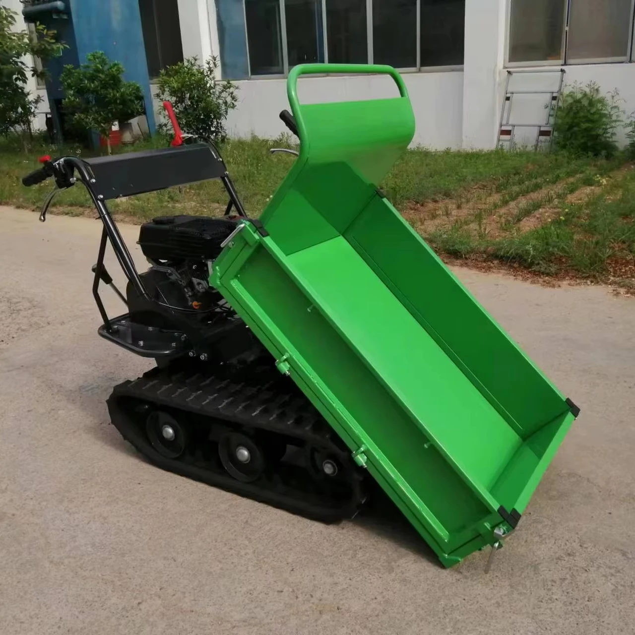 Highlift dumper truck
