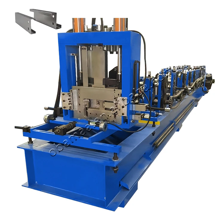 Automatic Changed CZ Purlin Steel Frame Purlin Profiled Machines Cold RollForming Making Machine for Prefabricated House