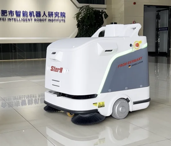Commercial Intelligent Floor scrubber machine Outdoor Industrial Robot for Cleaning Smart Mopping Scrubber Machine