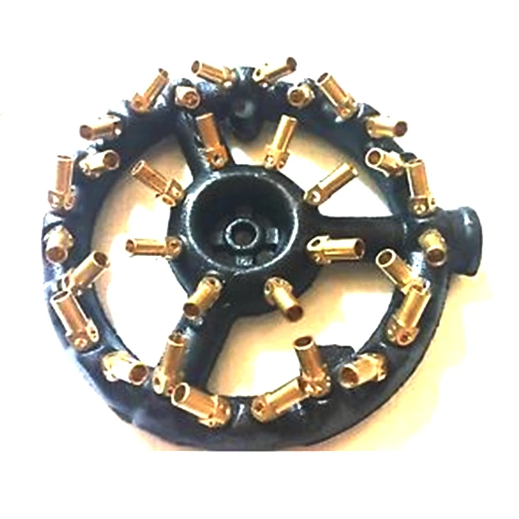 Multi-cooker Cooktop Cast Iron Propane Burner For Gas Stove 32 Tip Lpg Gas Cast Iron Brass Nozzle Cooking Jet Burner