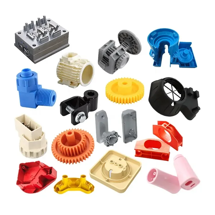 OEM ABS PC PP PU PVC PA Silicone Rapid Prototype Custom Parts Service Mould  Rubber Plastic Injection Molding And Assembly