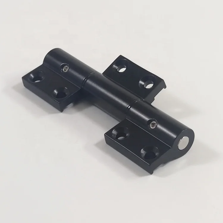 Automatic Bi Folding Glass Door Frame Hinge Pivot Hardware 3 Wings Middle Hinge