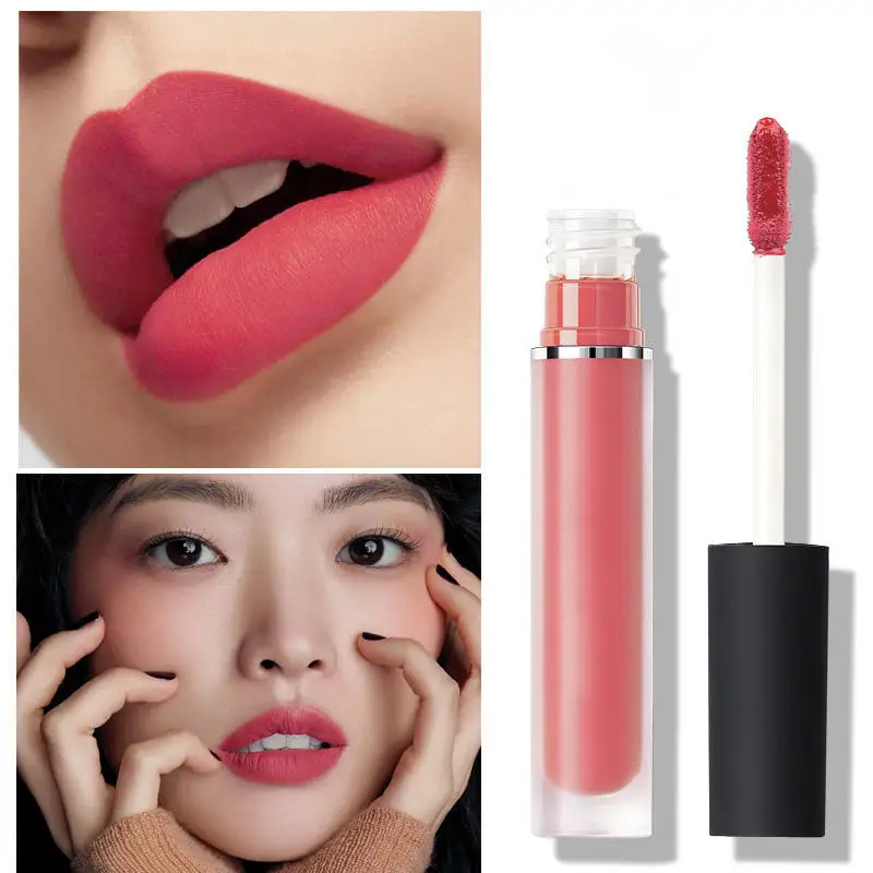 52 Color Oem Custom Your Logo Liquid Matte Lipstick Waterproof Long Lasting Lipstick Vegan Private Label Matte Liquid Lipstick