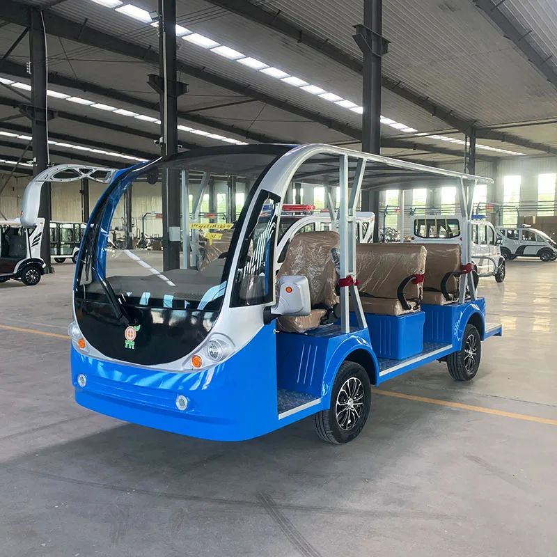 cheap price electric car sightseeing bus car shuttle bus mini school bus