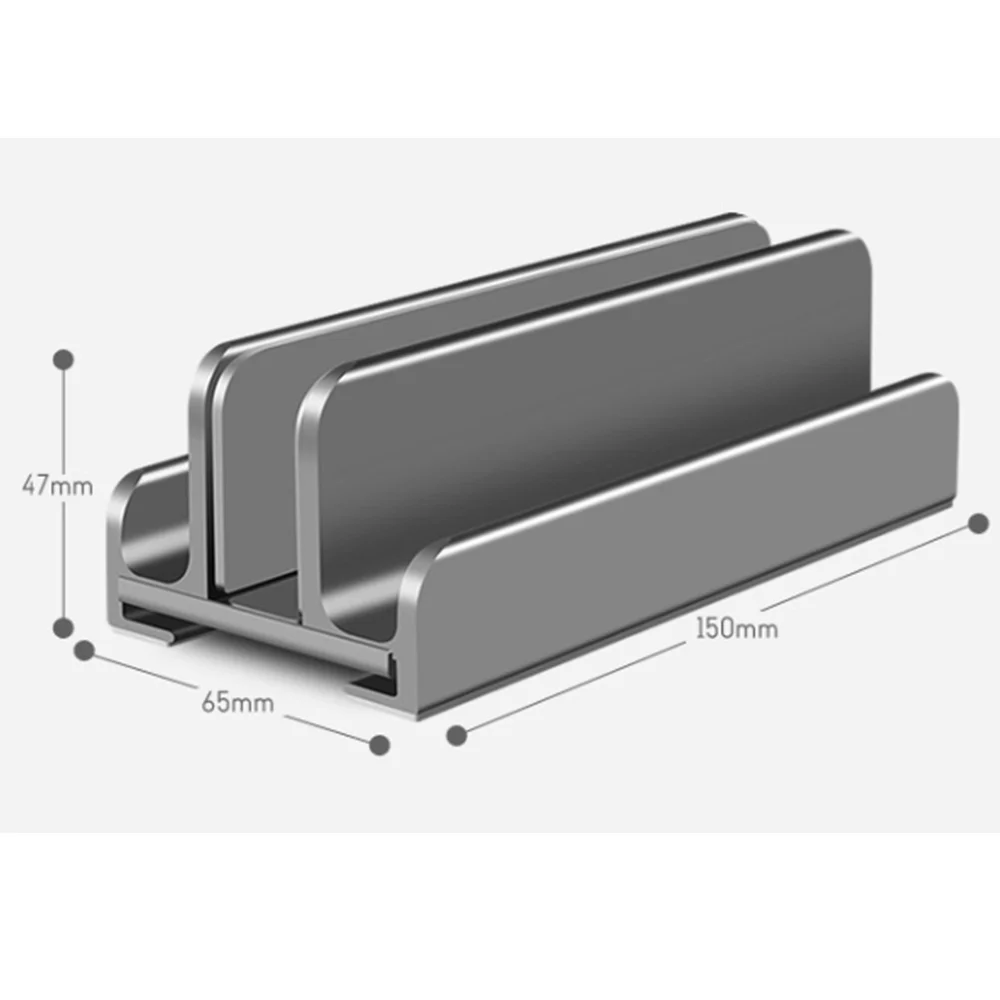 Customized Desktop Laptop Vertical Storage Stand Tablet Stand Metal Card Holder