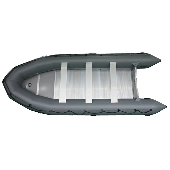 18ft A550 CE PVC/Hypalon Inflatable Boat With Aluminum Floor For Fishing