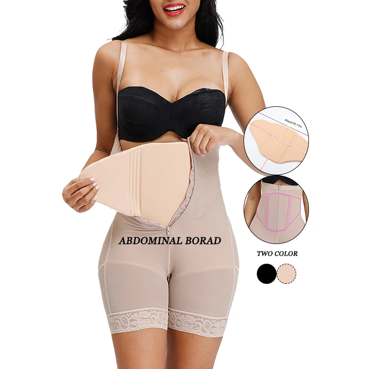 Wholesale Curve Creator Apricot Open Butt Lifter Panties Seamless High Rise Neoprene Butt Lifter Butt Lifter Pad