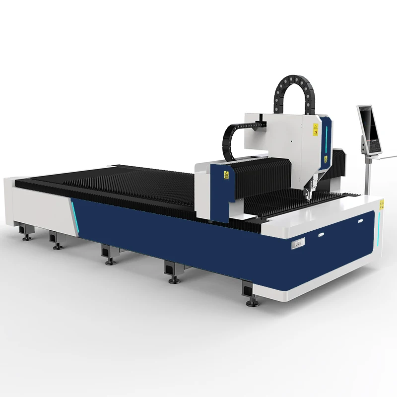 High-speed numerical control optical fiber laser cutting machine is used for laser cutting of metal steel plates and steel pipes