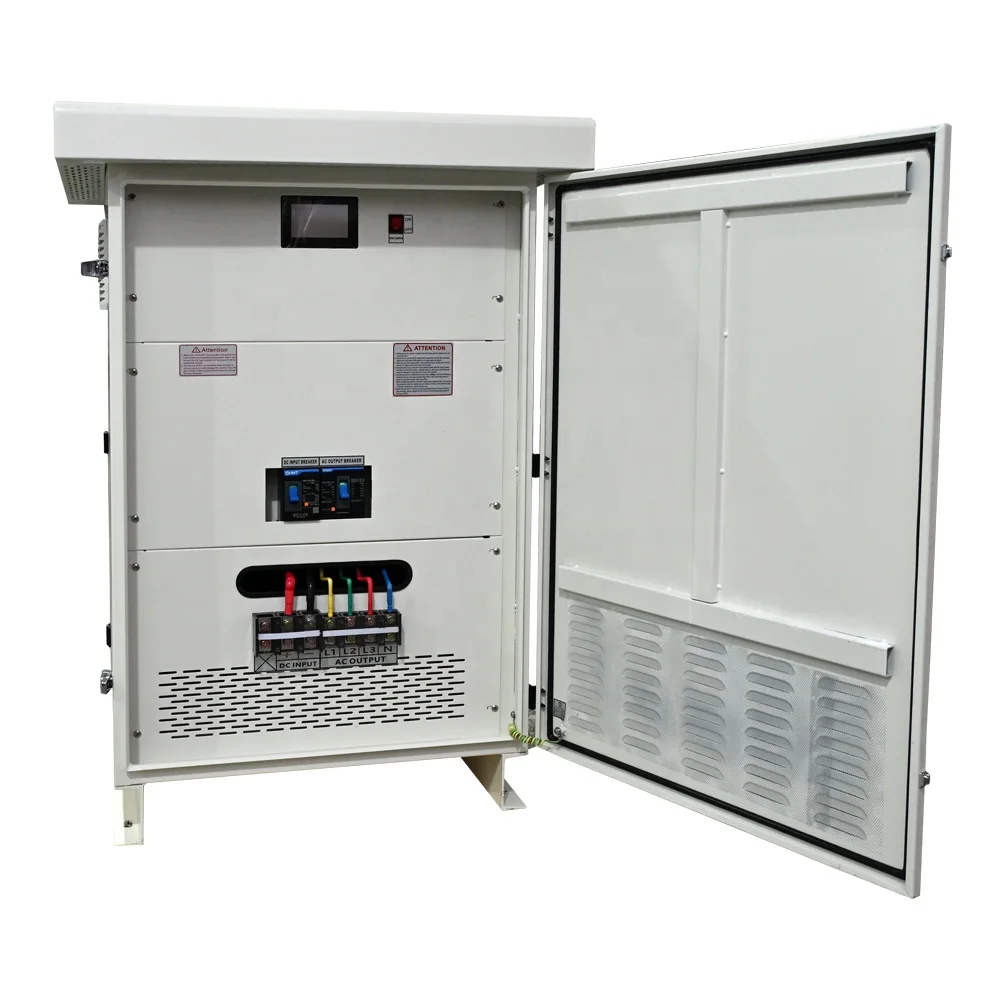 Outdoor DC/AC power inverter 30KW waterproof IP54 off-grid pure sine wave inverter