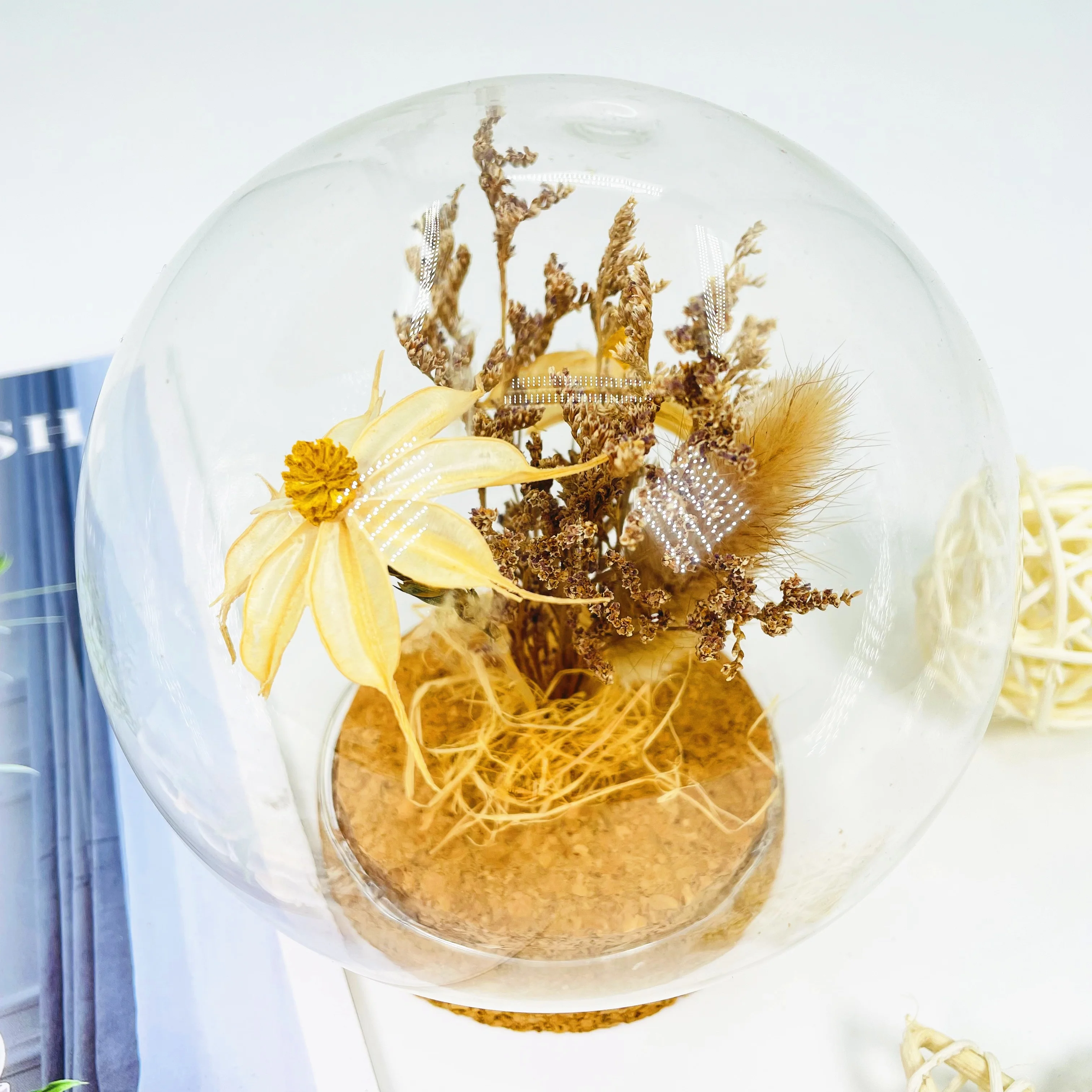 Wholesale glass crafts handmade glass handicraft with cheap price home decoration