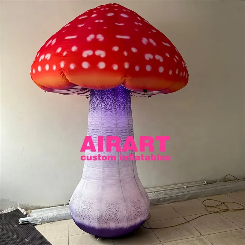 Factory price outside park decorating inflatable mushrooms balloon with high quality