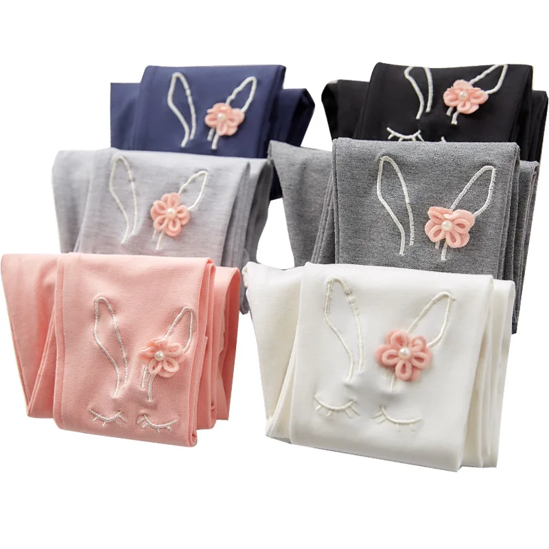 OEM Service Fashion Design Baby Cotton Cartoon Cute Toddler Legging Pants Tights Baby Leggings for Children