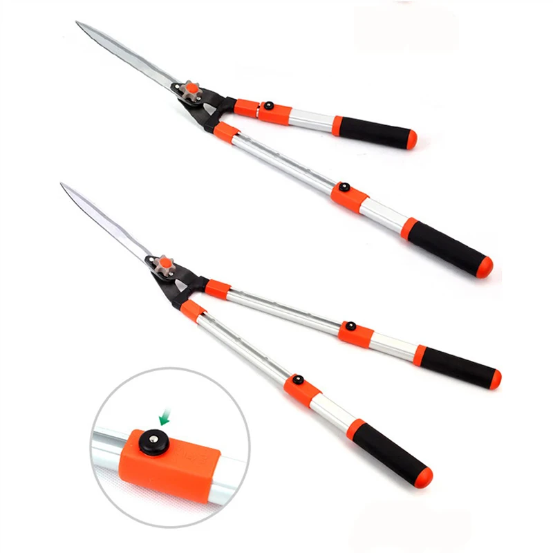 Long handled garden hedge grass shears lawn edging trimmer pruners scissors garden clippers hand tool lawn scissors