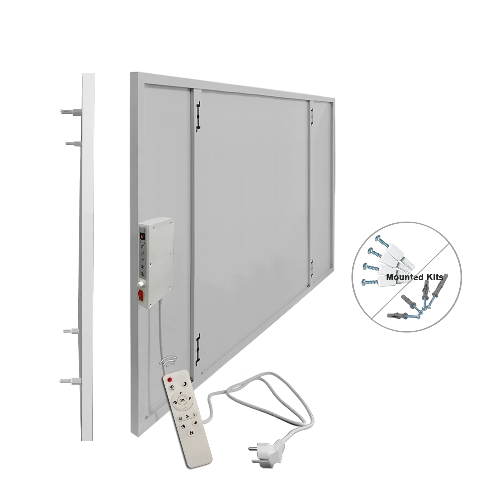 Aluminum shell   Infrared Radiant good heat exchange and a certain thermal inertia  Infrared Radiant  Carbon crystal room heater