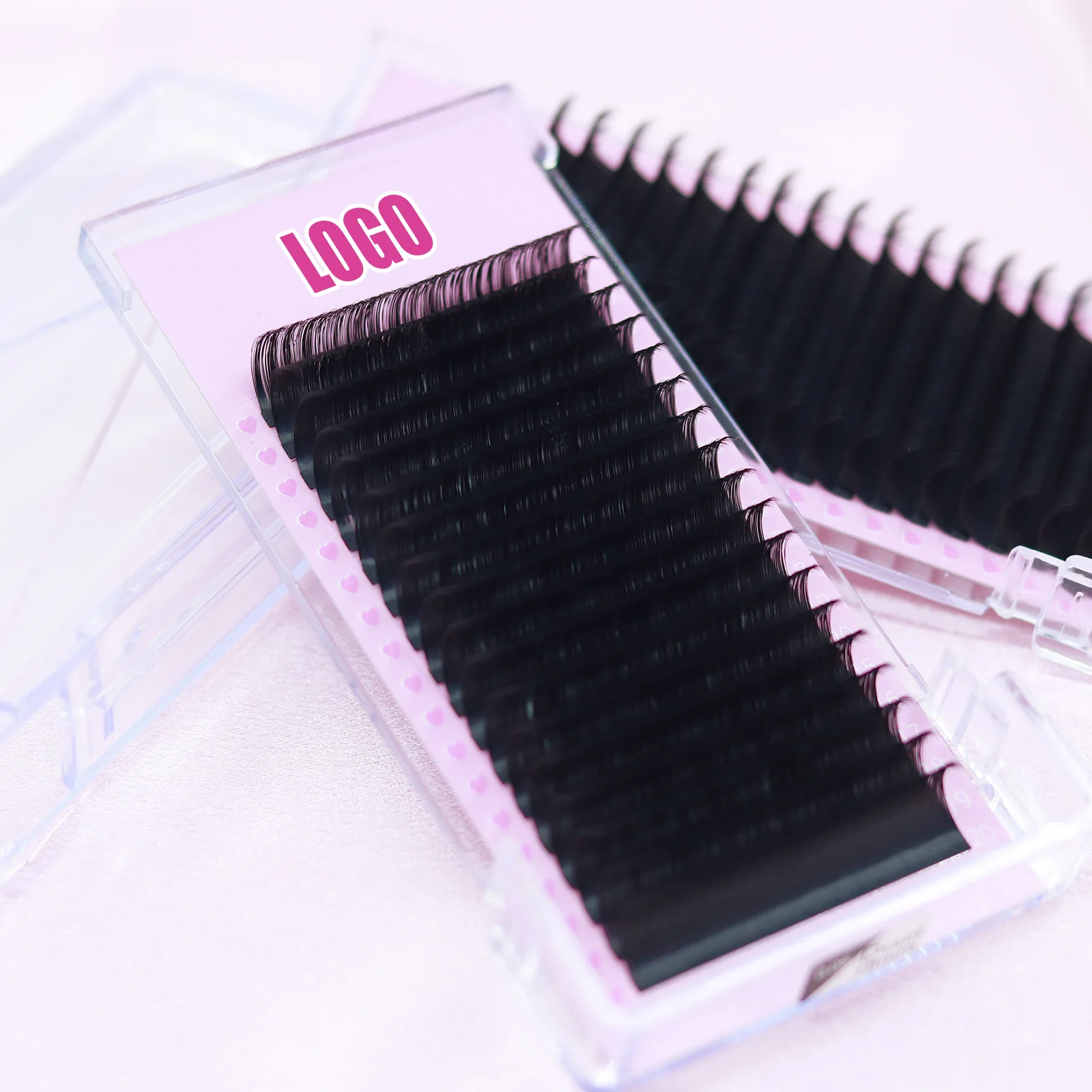 Allison Lash Extensions Wholesale Vendor Matte Cashmere Lash Trays 005 Premium Mega Volume Eyelashes Extensions