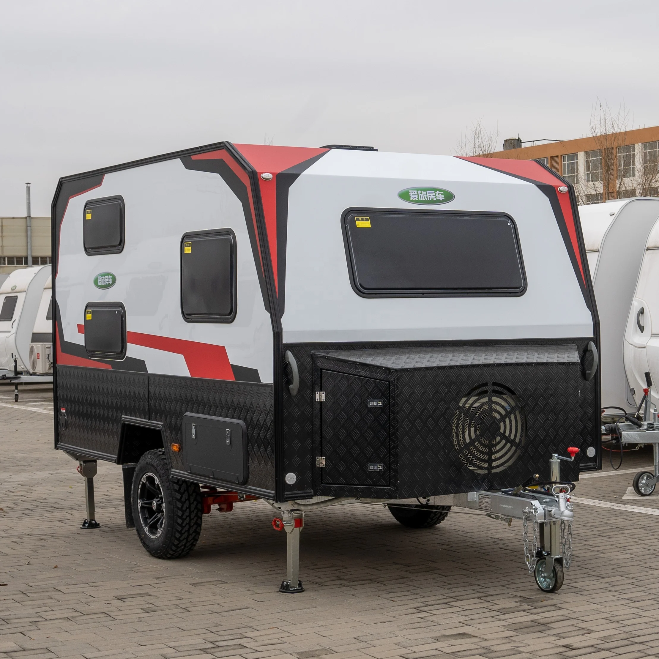 Factory  made hot sale Cheaper Off road  Trailer  rv  travel truck camper trailer for sale Made in China
